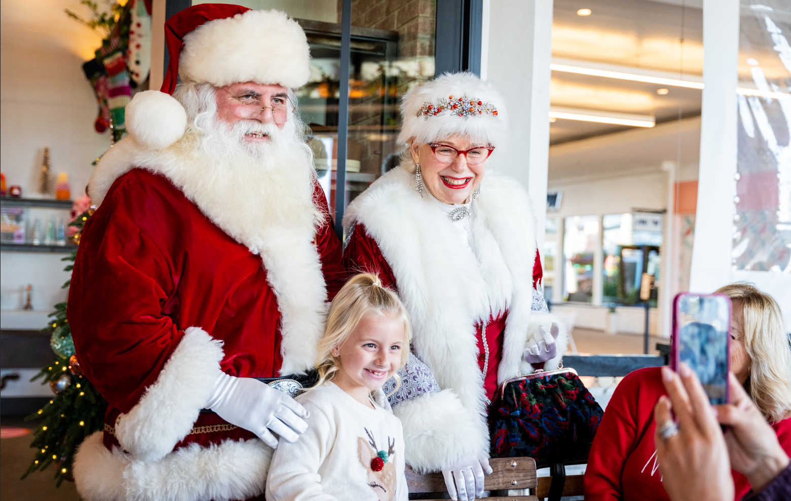 santa claus, santa monica, long beach holiday events